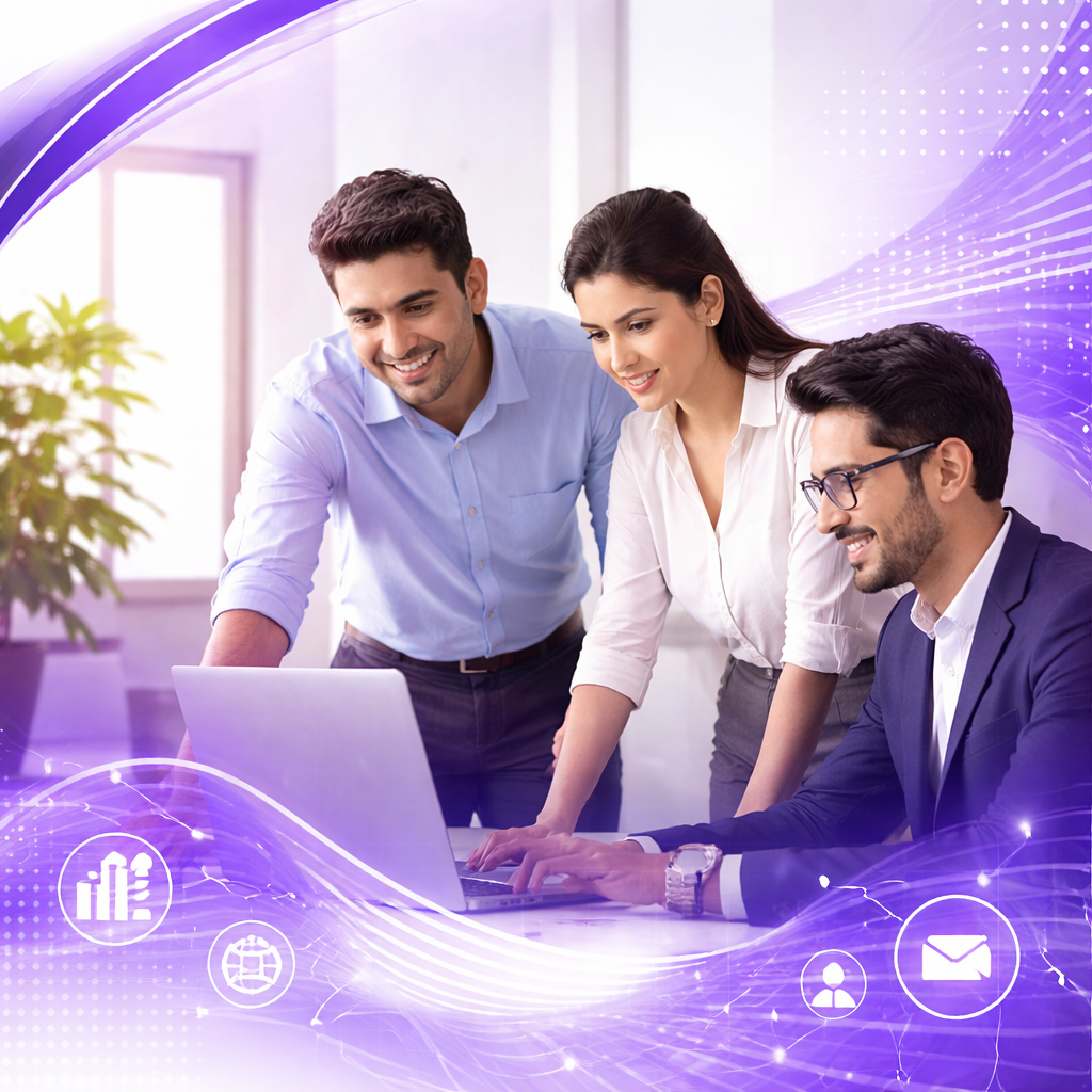 Collaborative tech environment in the office