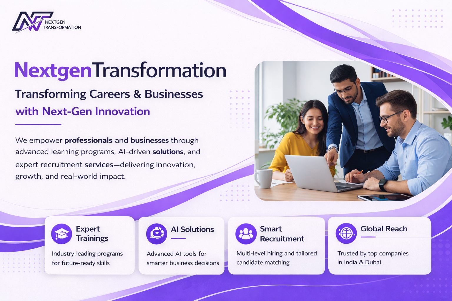 NextgenTransformation business solutions banner